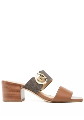 Michael Michael Kors Summer double-strap sandals - Brown