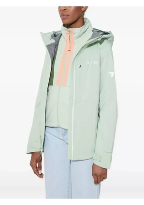 Columbia hooded logo-detail jacket - Green