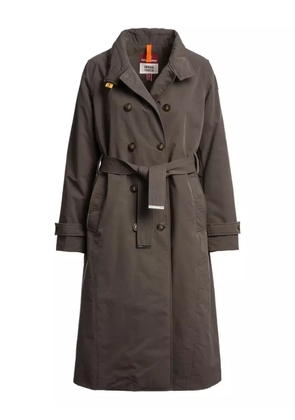 Parajumpers belted double-breasted trench coat - Brown
