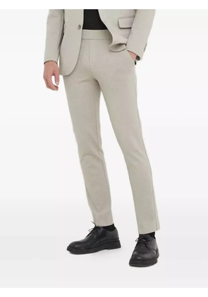 Bruuns Bazaar elastic-waistband trousers - Neutrals