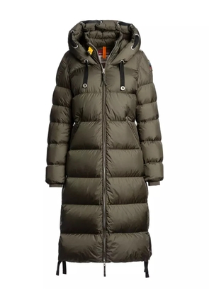 Parajumpers Panda hooded quilted coat - Green