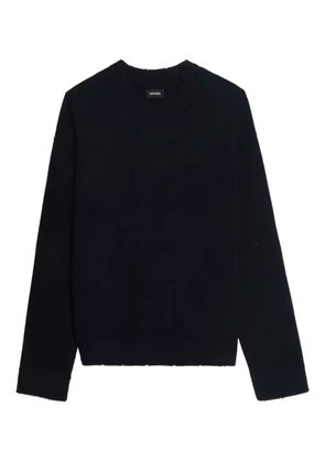 Zadig&Voltaire skull-embroidered sweater - Black