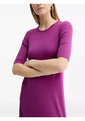 Marc O'Polo round-neck midi dress - Purple