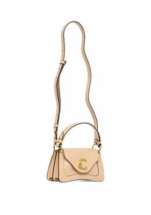 Coccinelle leather cross body bag - Neutrals