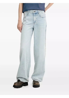 Miss Sixty sequin-embellished side-split jeans - Blue