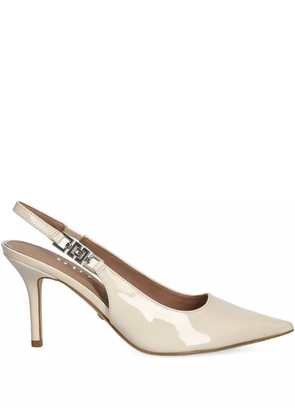 GUESS USA 85mm Nassha slingback pointed-toe pumps - Neutrals