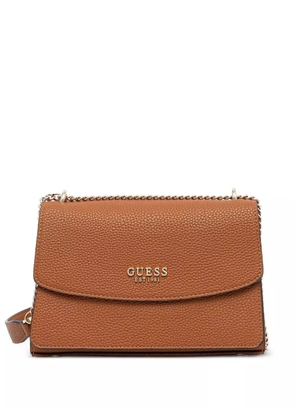 GUESS USA Calista chain-strap crossbody bag - Brown