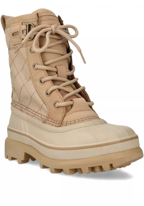 SOREL quilted lace-up boots - Neutrals