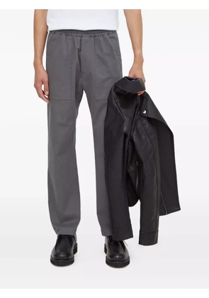 Drykorn elastic-waist side-pocket trousers - Grey