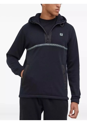 Billabong half-zip band-detail hoodie - Black