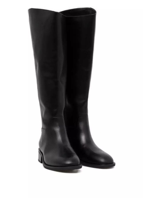 VAGABOND leather knee-high boots - Black