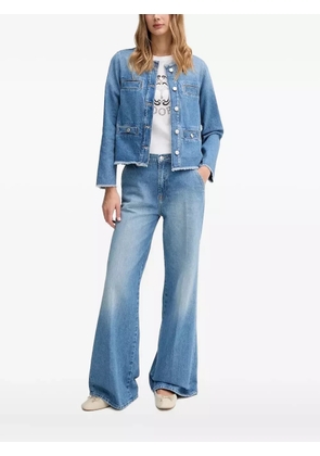 Joop! frayed denim jacket - Blue