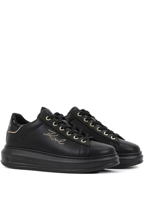 Karl Lagerfeld KAPRI logo-detail platform sneakers - Black