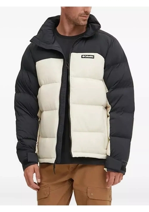 Columbia color-block puffer jacket - White