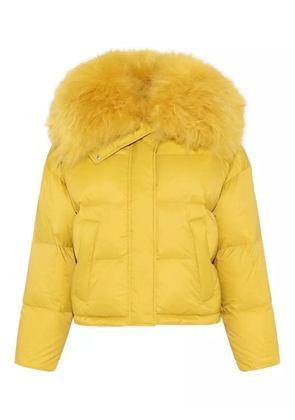 Yves Salomon down jacket - Yellow