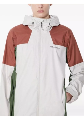 Columbia Inner Limits™ hooded colour-block jacket - White