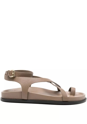 A.EMERY Jalen slim sandals - Brown