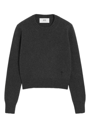 AMI Paris cashmere crew-neck sweater - Grey