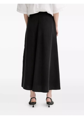 Marc O'Polo belted midi skirt - Black
