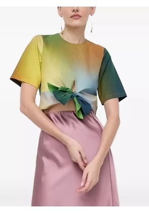 Silvian Heach tie-front top - Yellow