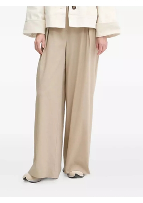 Barbour pleated trousers - Neutrals