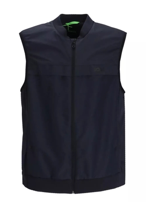 BOSS zip-up gilet - Blue