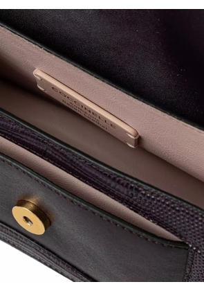 Coccinelle embossed-leather cross body bag - Purple