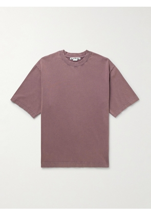 Acne Studios - Exford Logo-Appliquéd Cotton-Jersey T-Shirt - Men - Pink - XS