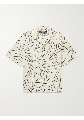 Jacquemus - Fonccio Camp-Collar Printed Cotton-Poplin Shirt - Men - Neutrals - IT 44