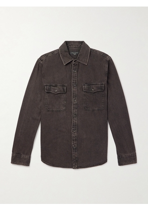 Rag & Bone - Jack Denim Shirt - Men - Brown - XS