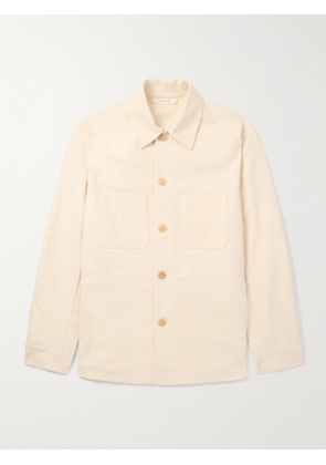 UMIT BENAN - Jerome Cotton-Blend Overshirt - Men - Neutrals - IT 46