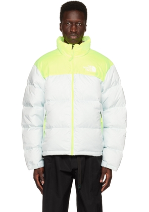 The North Face Blue & Yellow 1996 Retro Nuptse Down Jacket