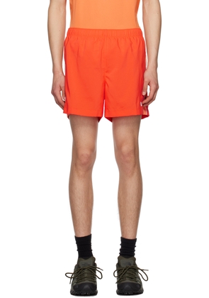 The North Face Orange Elevation Shorts