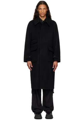 AFTER PRAY Black Tourist Coat