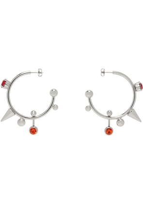 Justine Clenquet Silver Sade Earrings