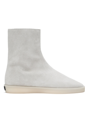 Fear of God Gray Suede Mule Hi Boots