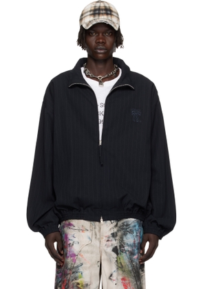 Acne Studios Navy Zipper Jacket