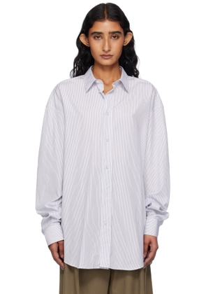 The Row White & Blue Ment Shirt