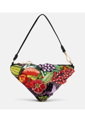 Alemais Mercado Small embellished shoulder bag