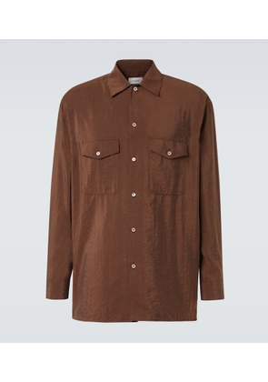Lemaire Silk-blend shirt