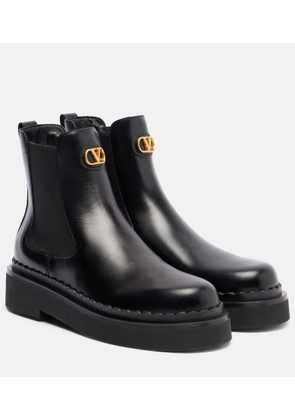Valentino Garavani VLogo Signature leather ankle boots