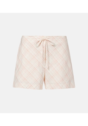 Burberry Burberry Check cotton shorts