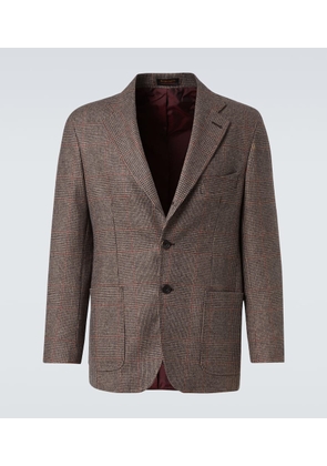 Rubinacci Checked wool blazer