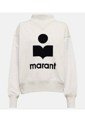 Marant Etoile Moby melange-knit cotton-blend sweater