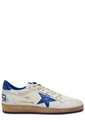 Golden Goose Ball Star Distressed Leather Sneakers - White - 40 (IT40 / UK6)
