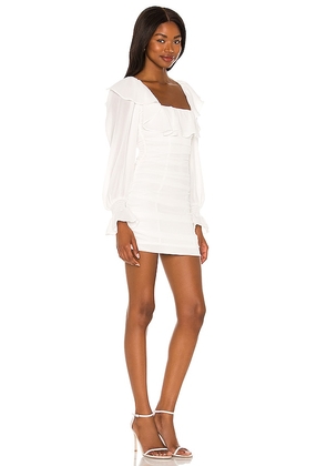 Camila Coelho Valerie Mini Dress in White. Size S. Also in XS.