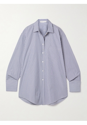 The Row - Ment Oversized Striped Cotton-poplin Shirt - Blue - US0,US2,US4,US6,US8,US10,US14