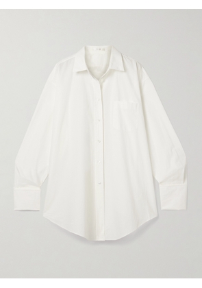 The Row - Ment Oversized Cotton-poplin Shirt - White - US0,US2,US4,US6,US8,US10,US12