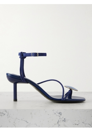 Christopher Esber - Doma Embellished Suede Sandals - Blue - IT35,IT36,IT37,IT38,IT39,IT40