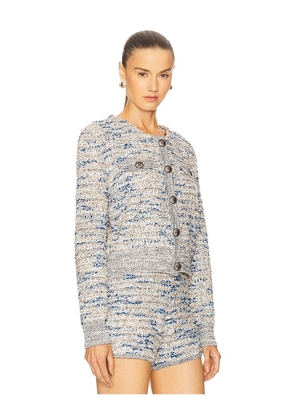 Gestuz Cannie Cardigan in Blue. Size L. Also in M, S, XS.